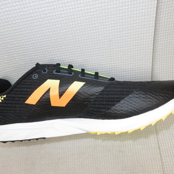 New Balance UXCR7LB5 FuelCell XC7 v5 Shoes Sneakers Black Bleached Lime 12.5 D - Picture 14 of 14